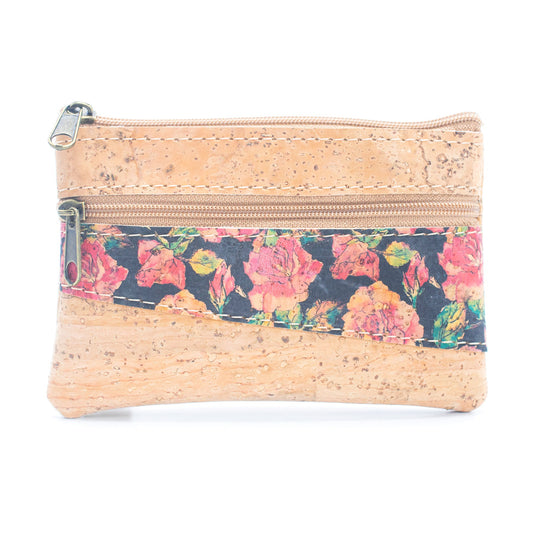 Handcrafted Ladies' Coin Purse made from Natural Cork Material