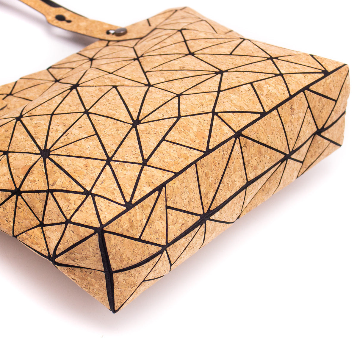 Geometric Cork Tote