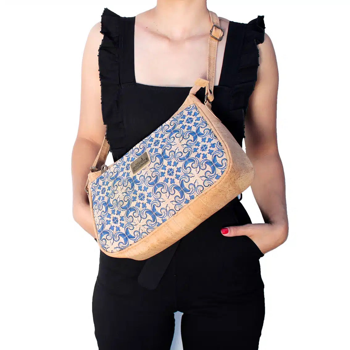 Crossbody cork bag