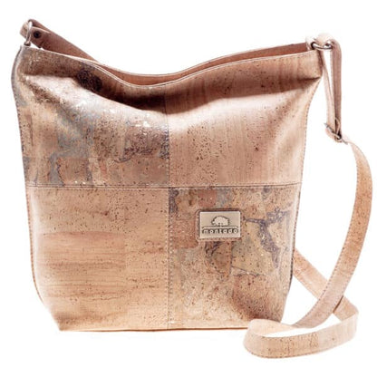 Shoulder cork bag «Quarto» Mapa