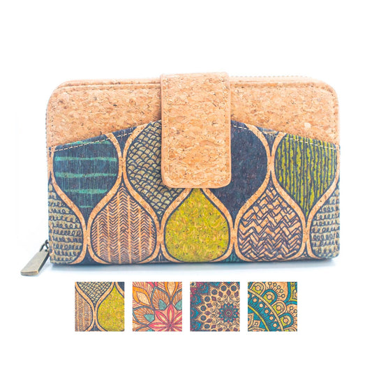 Ladies Natural Cork Wallet