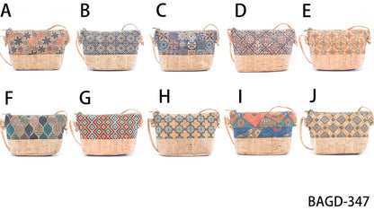 Mio Criss-Cross Cork Bags