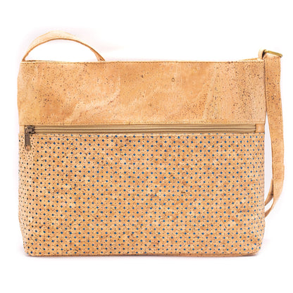 Natural Cork Hollow pattern Shoulder Bag