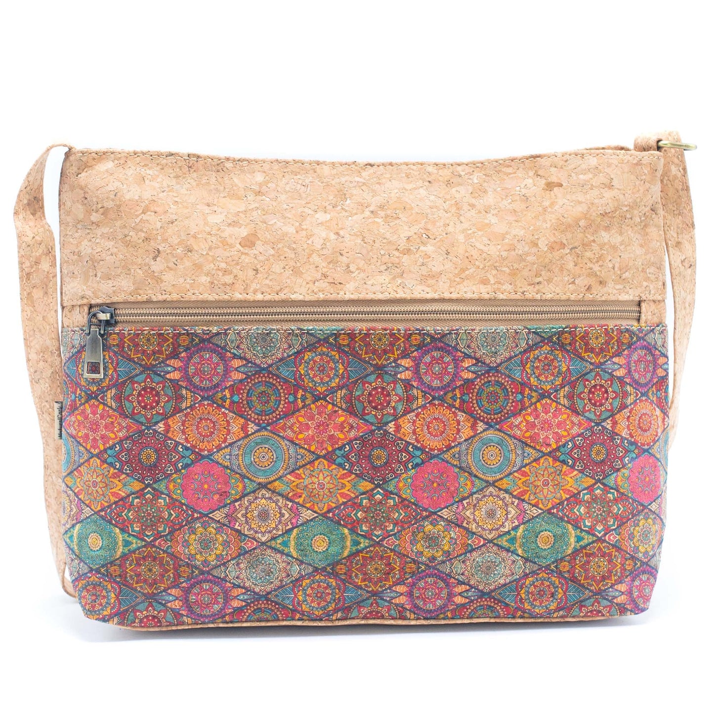 Natural Cork Shoulder Bag | Made with Cork Fabric