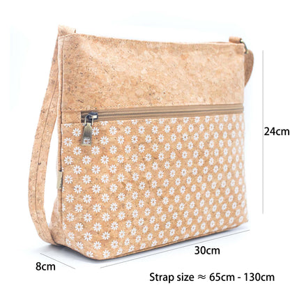 Natural Cork Shoulder Bag | Made with Cork Fabric