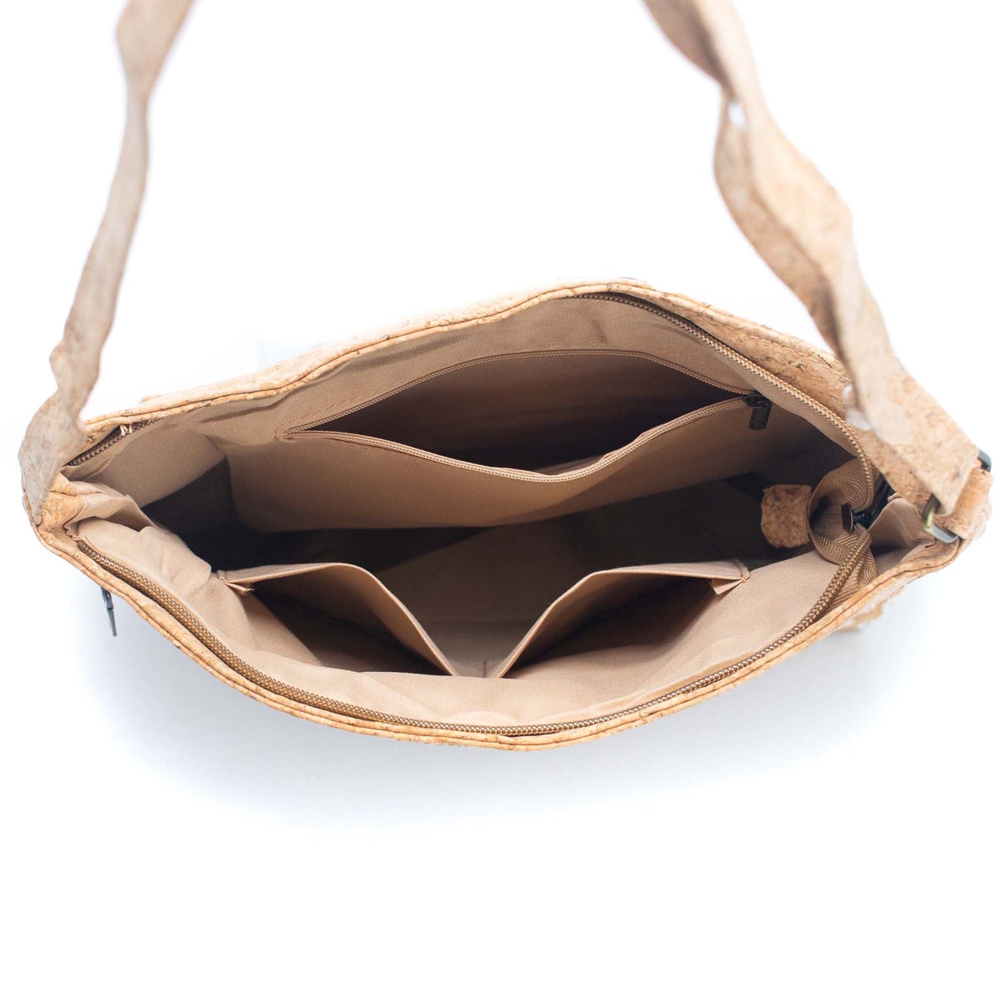 Natural Cork Shoulder Bag | Made with Cork Fabric