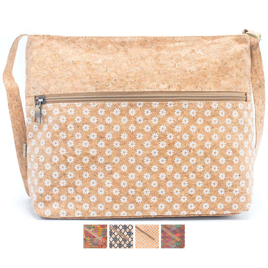 Natural Cork Shoulder Bag | Made with Cork Fabric