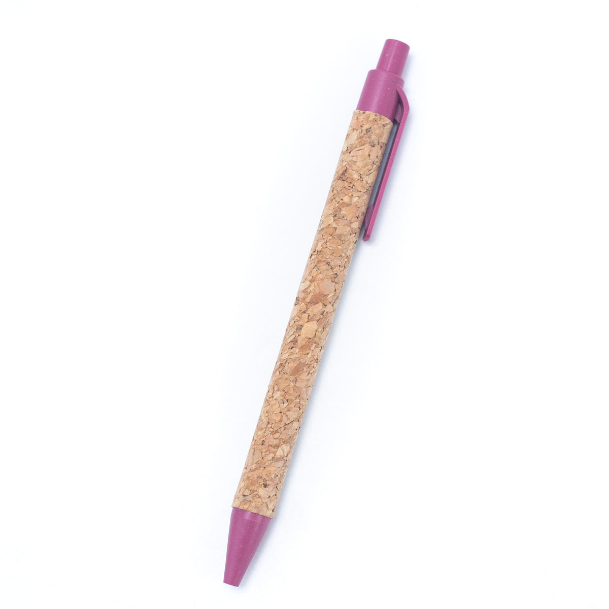 Natural Cork and Biodegradable Plastic Blue Ballpoint