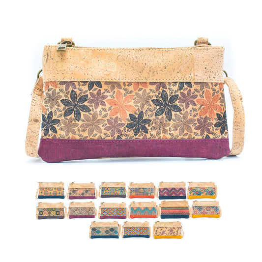 Natural cork Crossbody bag Mio Criss-Cross Bags