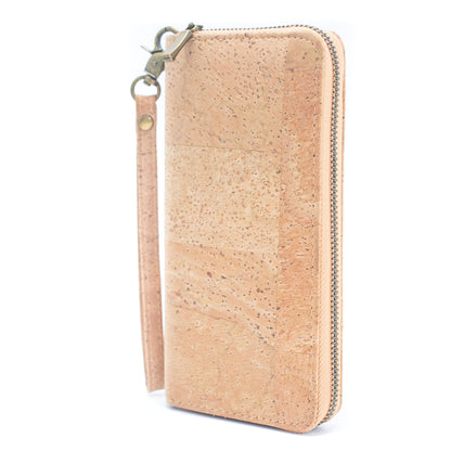 Natural cork women's classic vegan wallet Bag-324-F