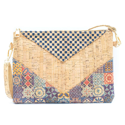 Qen Arrow Printed Cork Sling Bag