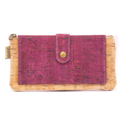 Cork Slim snap wallet