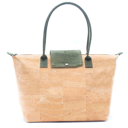 Spacious vegan women's handbag