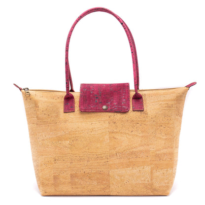 Spacious vegan women's handbag