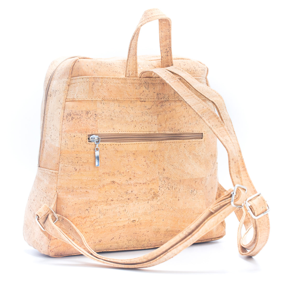Stylish and Spacious: Women's Large Capacity Printed Cork Backpack