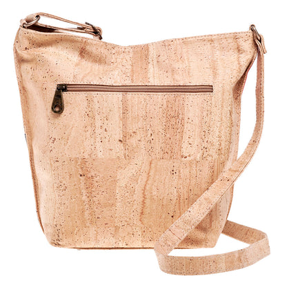 Shoulder cork bag «Quarto»