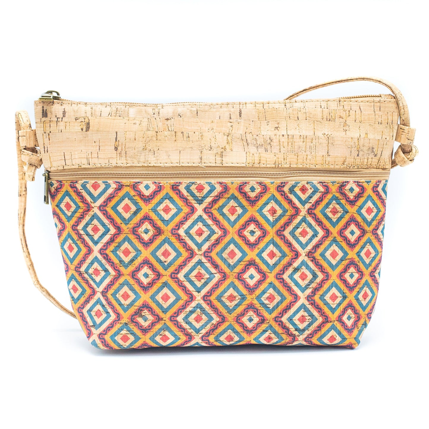 Various patterns Cork Crossbody women Bag