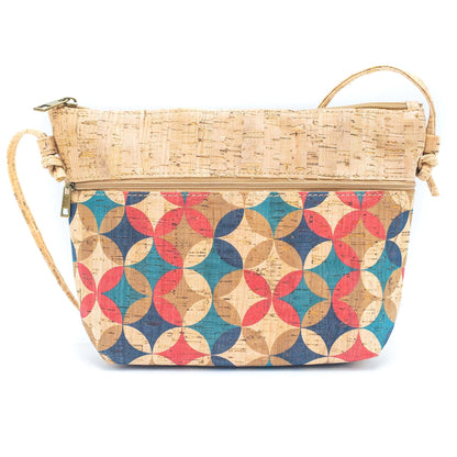 Various patterns Cork Crossbody women Bag