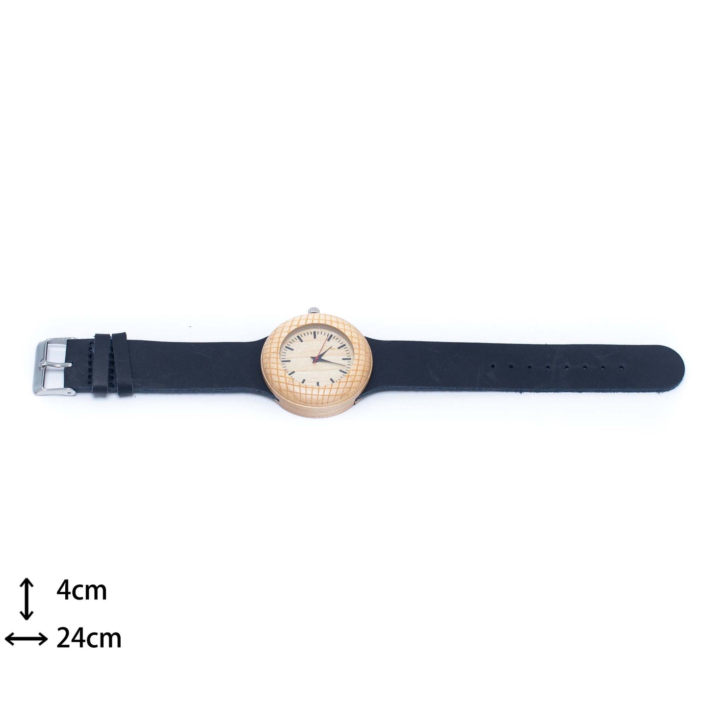 Wood Watch Eco women Watch Eco Natural Leather Strap