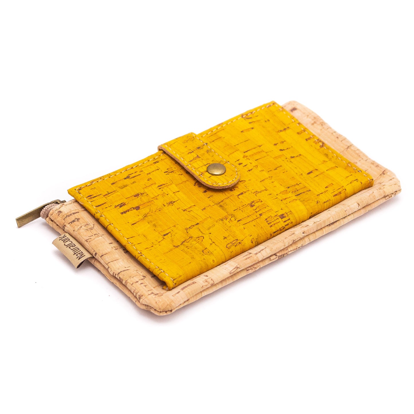 Cork Slim snap wallet