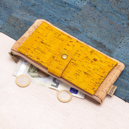 Cork Slim snap wallet