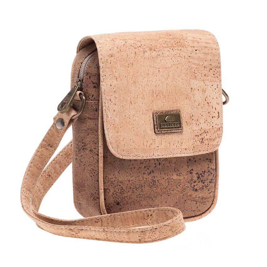 Crossbody cork bag «Cross Flap»