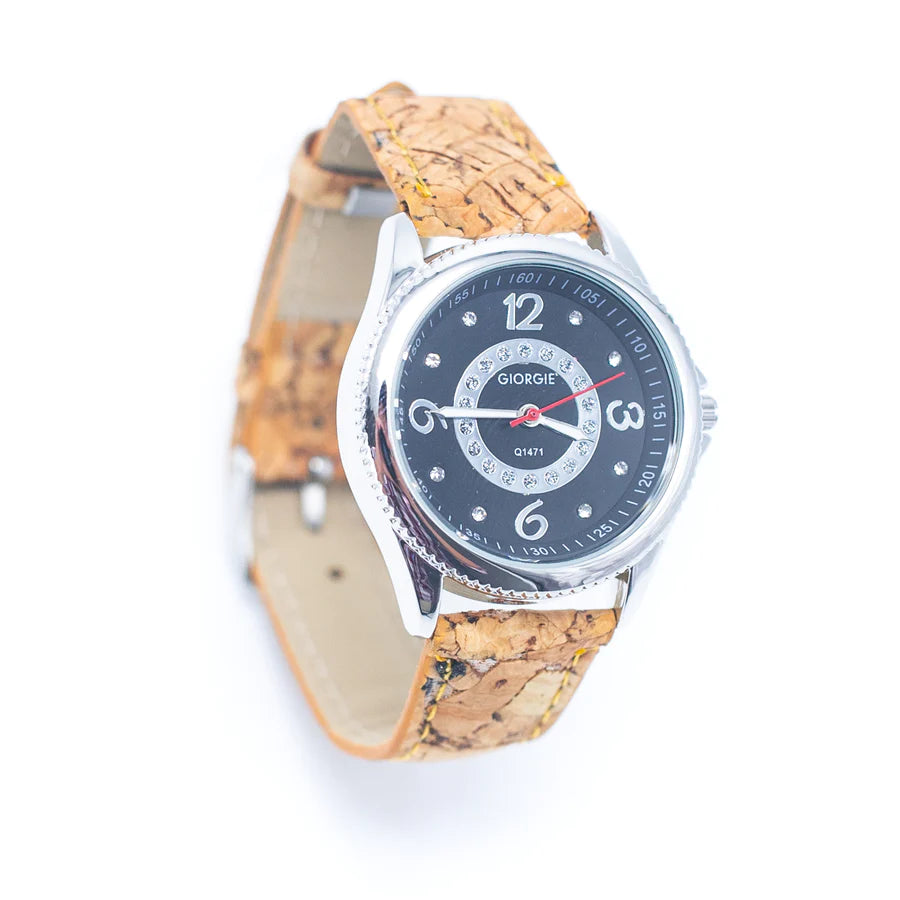 Natural Cork watch unisex fashion Watch WA-385