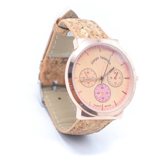 Natural Cork watch unisex fashion Watch