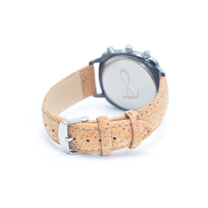 Natural Cork watch strap women fashion Watch