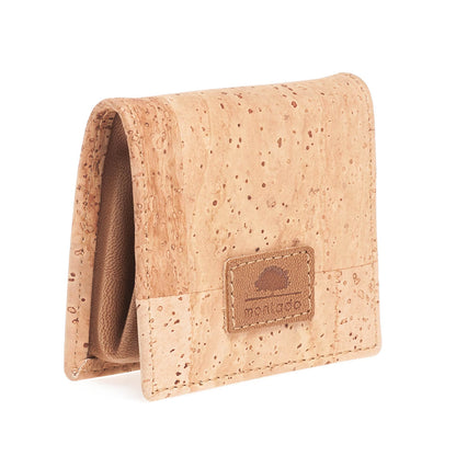 Cork clip coin pouch