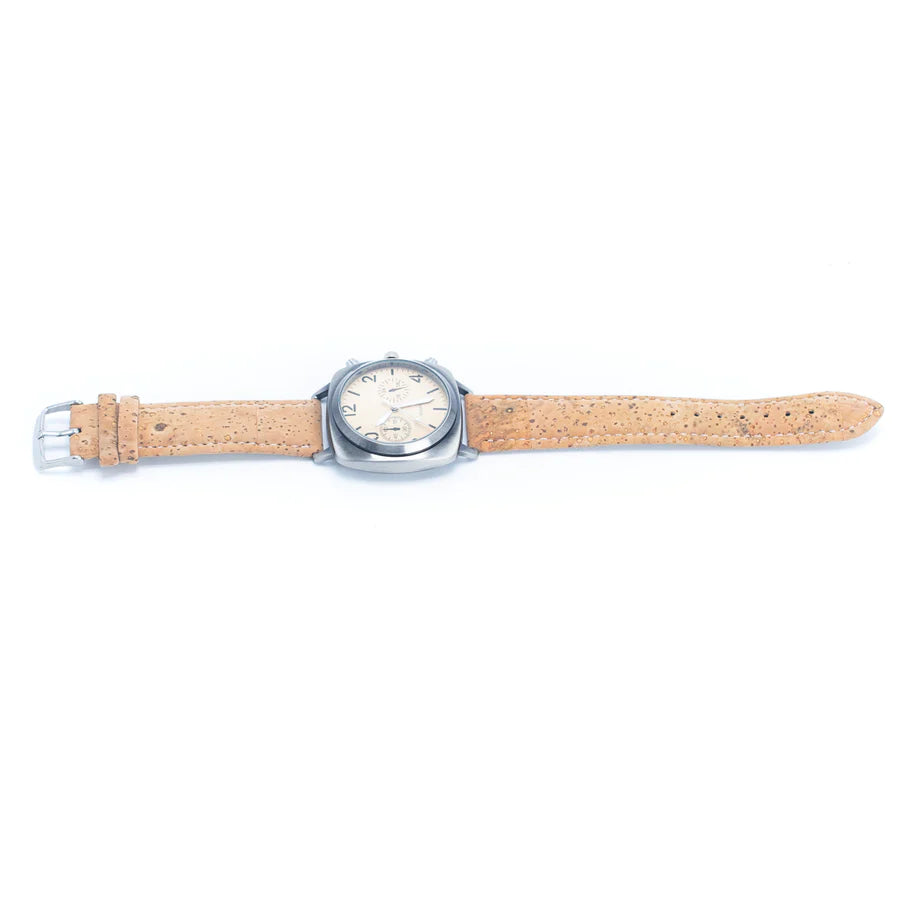 Natural Cork watch strap women fashion Watch