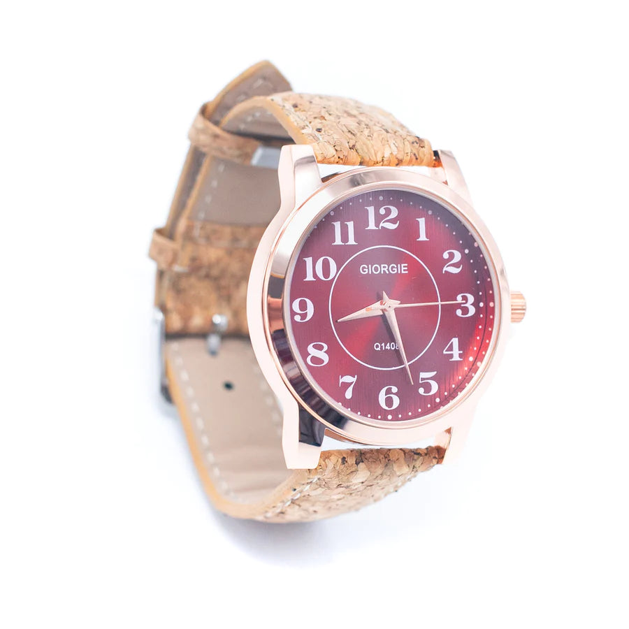 Natural Cork watch unisex fashion Watch