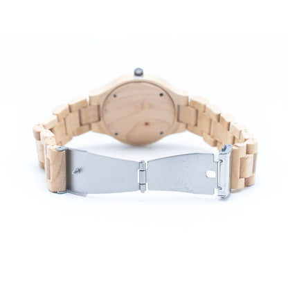 Wooden Watch, Handmade Vintage Quartz, Natural Wooden Wrist Watch