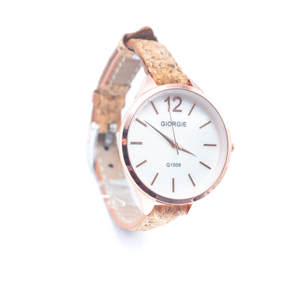 Natural Cork watch unisex fashion Watch