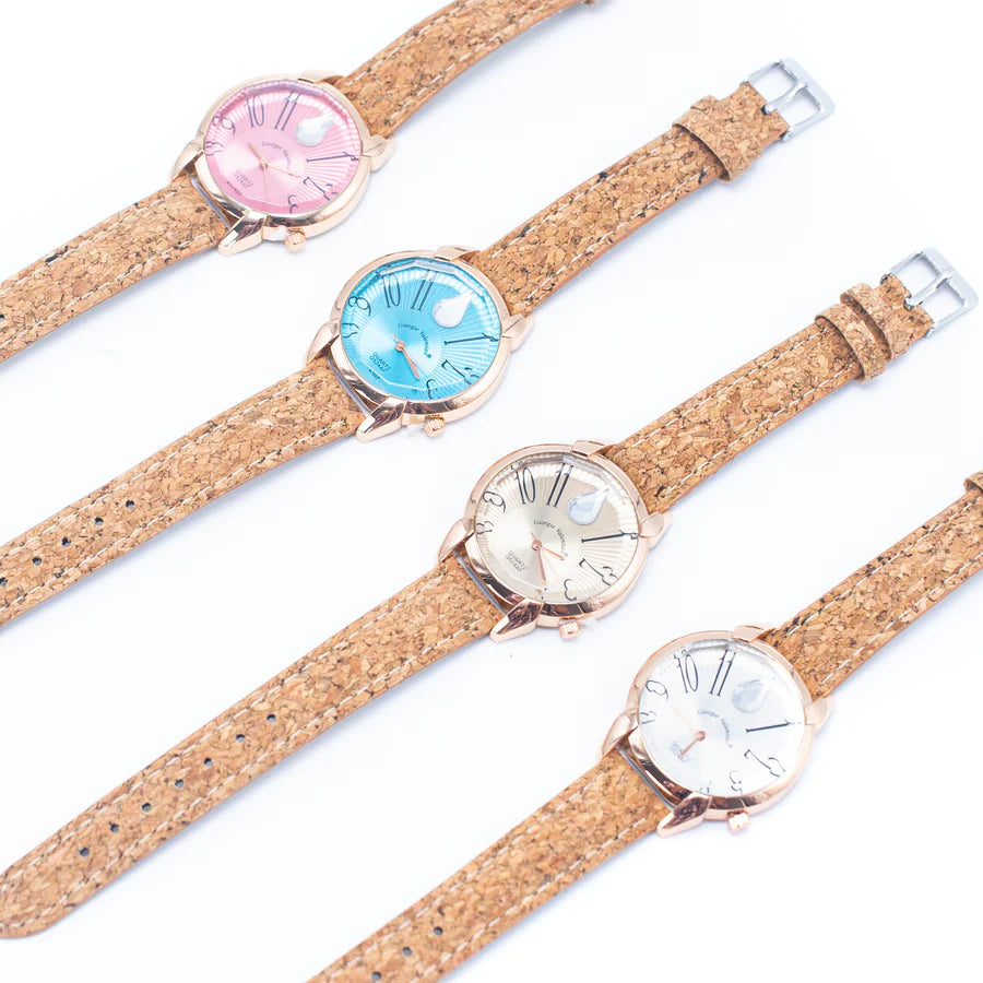 Natural Cork watch unisex fashion Watch