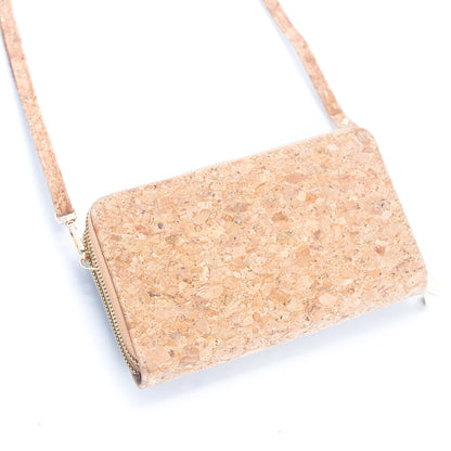 Front pocket Cork Crossbody Wallet mobile phone bag