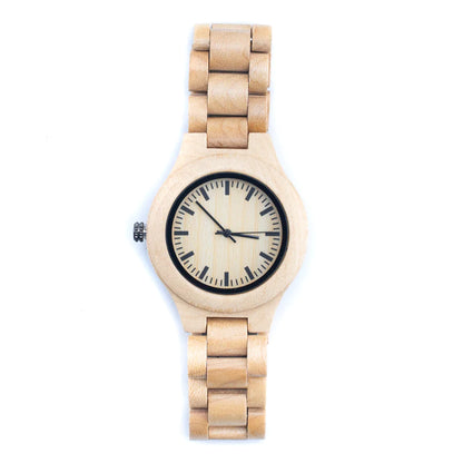 Wooden Watch, Handmade Vintage Quartz, Natural Wooden Wrist Watch