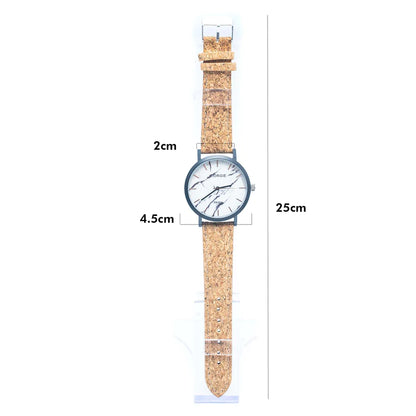 Rock face Cork watches women's watch