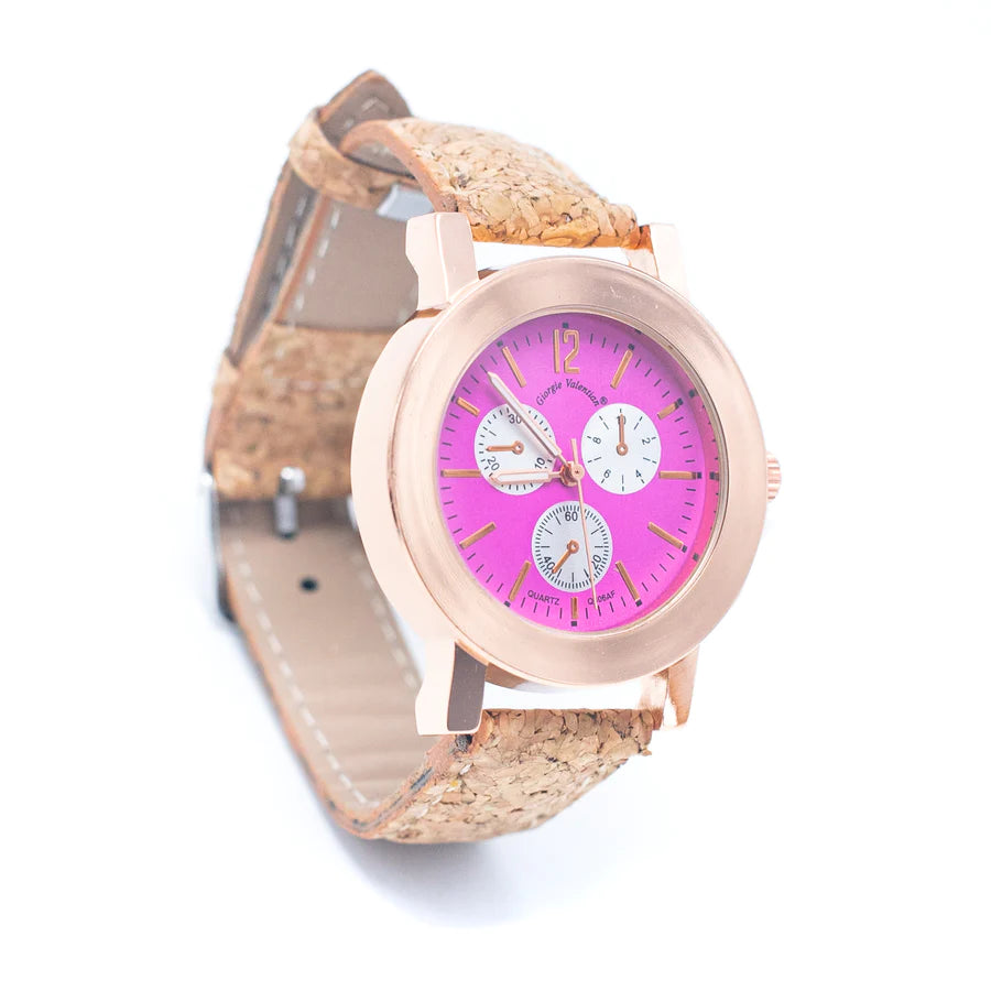 Natural Cork watch unisex fashion Watch