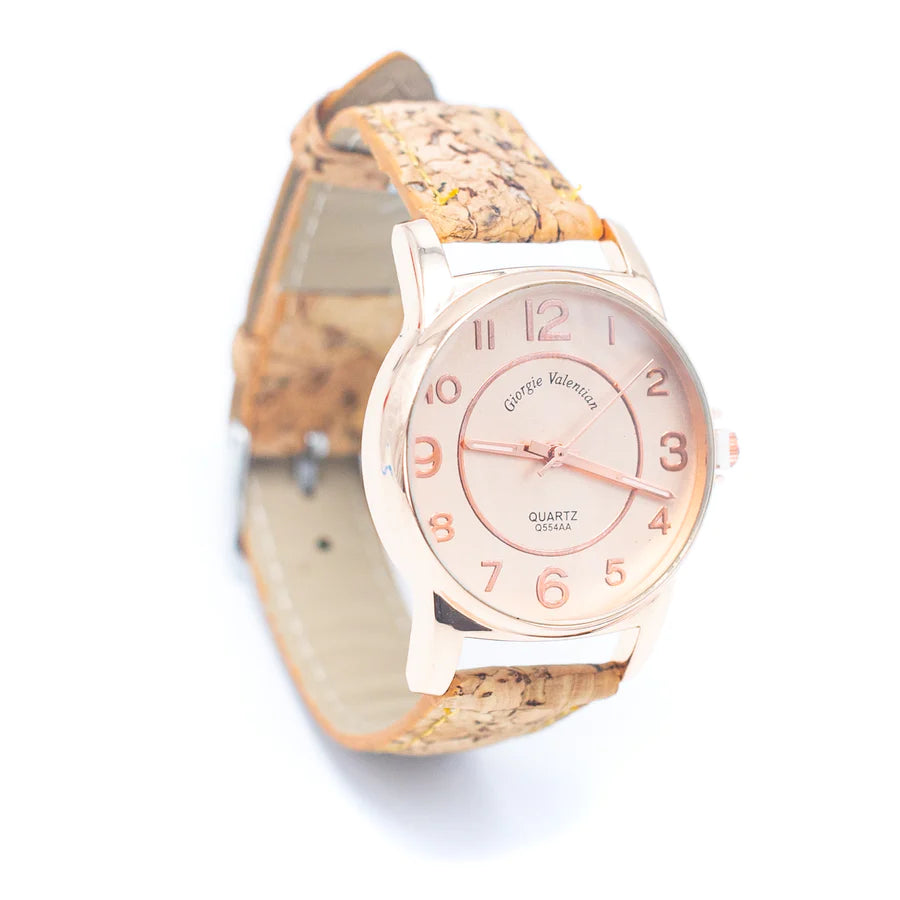 Natural Cork watch unisex fashion Watch