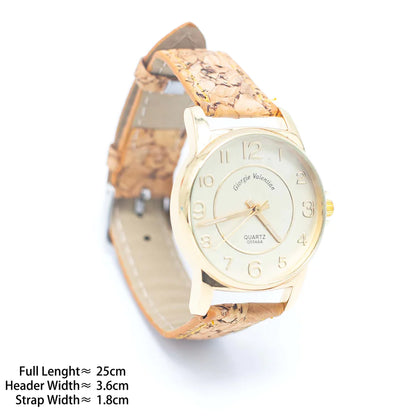 Natural Cork watch unisex fashion Watch