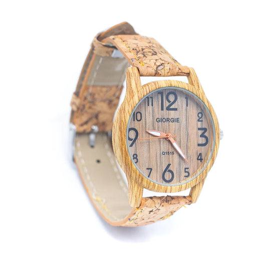 Natural Cork watch unisex fashion Watch