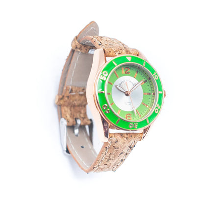 Natural Cork watch women fashion Watch