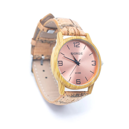 Natural Cork watch unisex fashion Watch