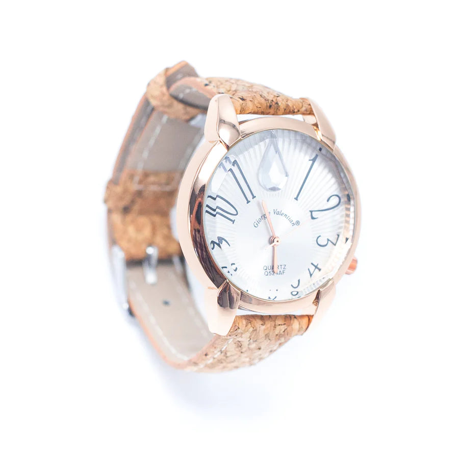 Natural Cork watch unisex fashion Watch