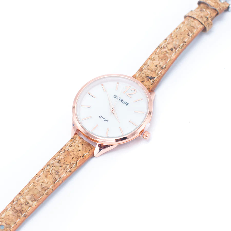 Natural Cork watch unisex fashion Watch