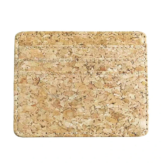 Cork card wallet