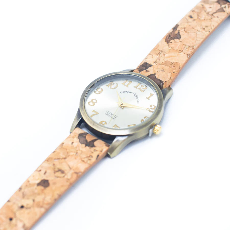 Natural Cork watch unisex fashion Watch