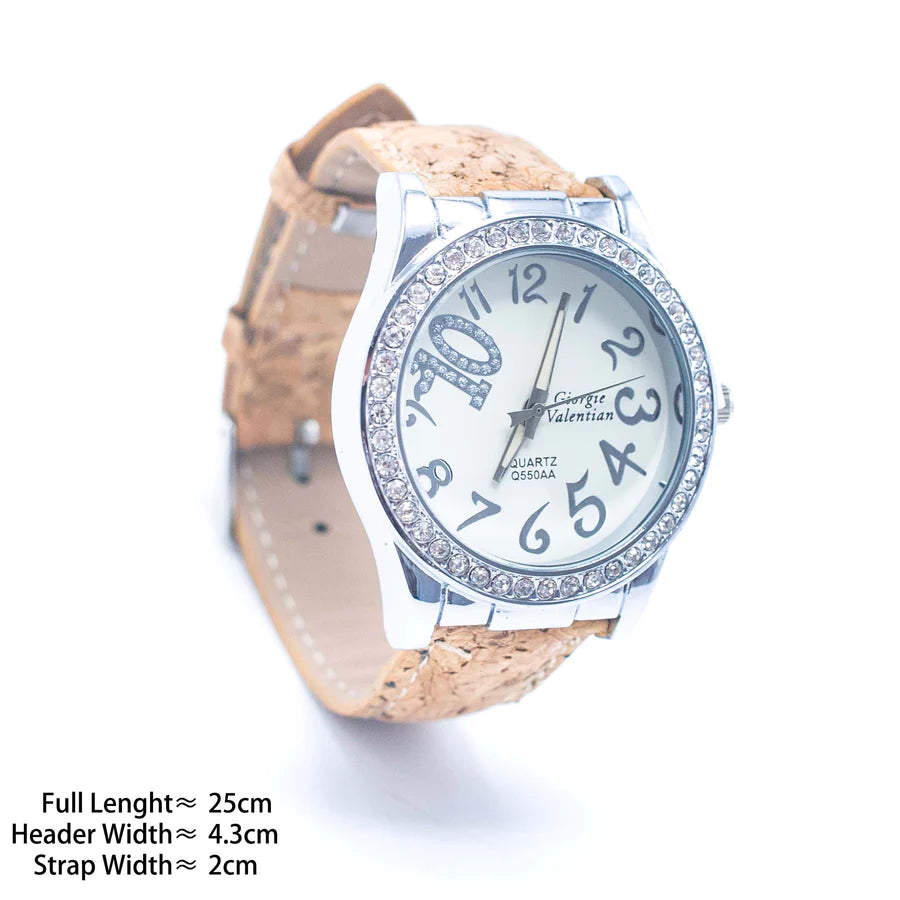 Natural Cork watch unisex fashion Watch