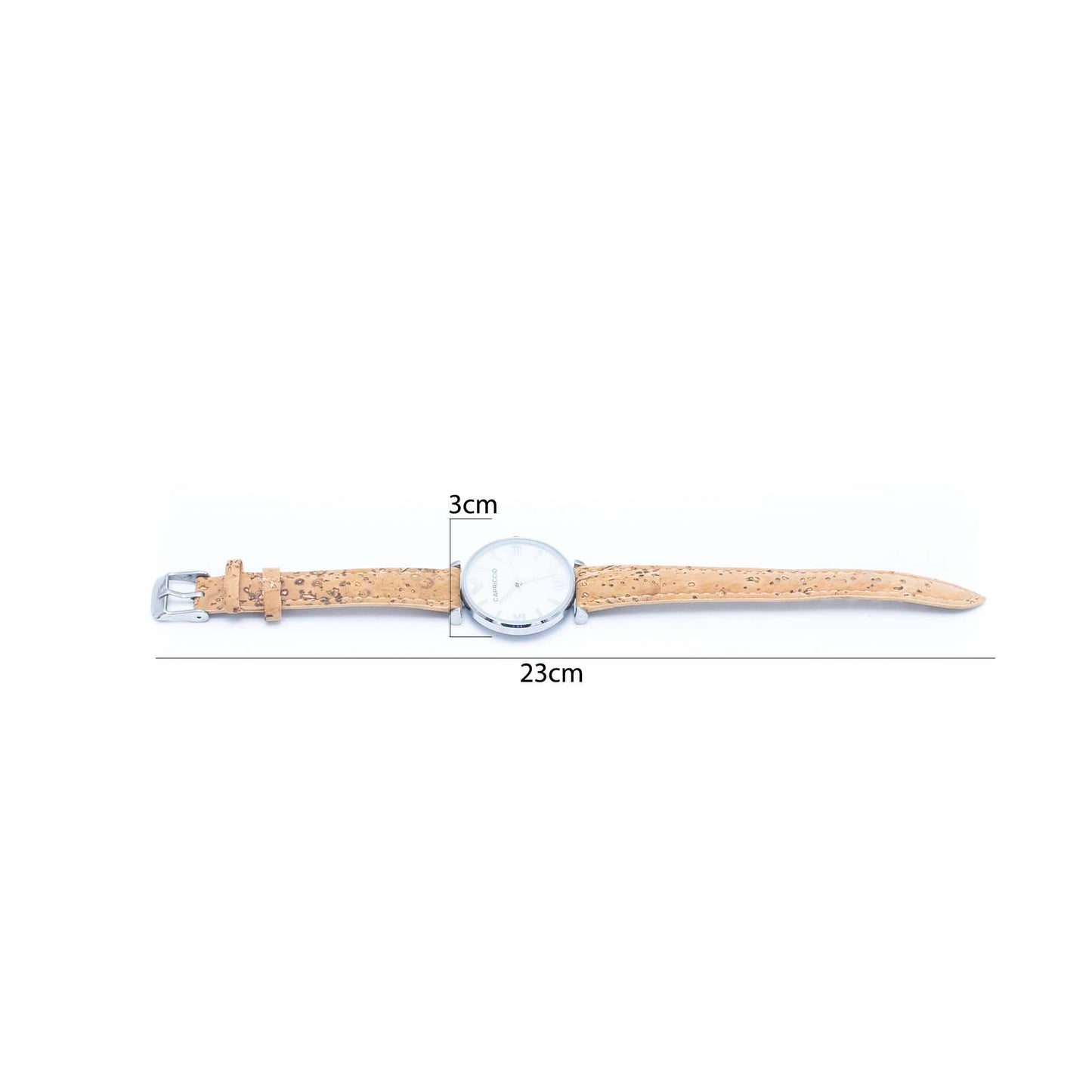 Natural Cork watch with Strap women Watch